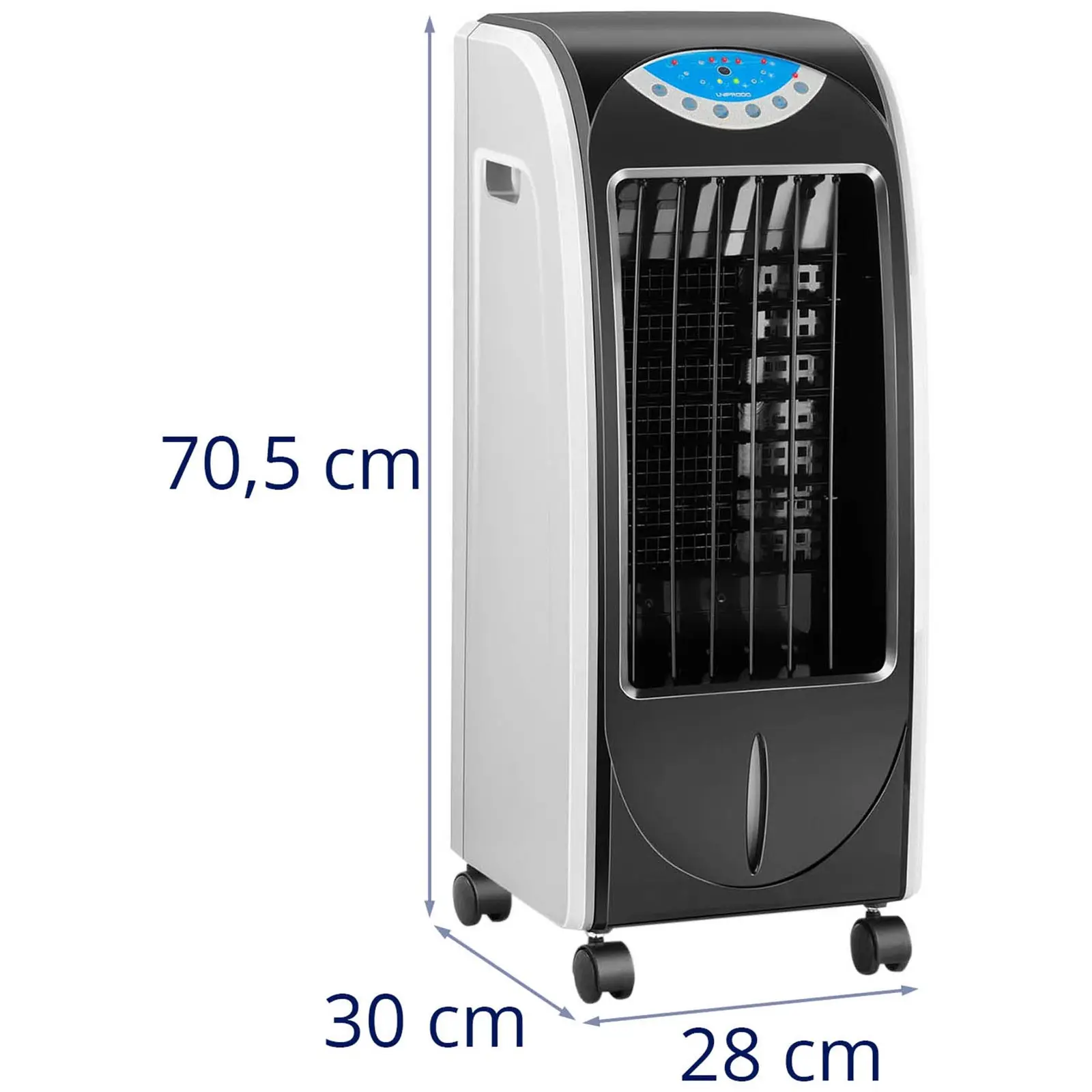 Climatizador evaporativo - 3 en 1 - tanque de agua de 6 L
