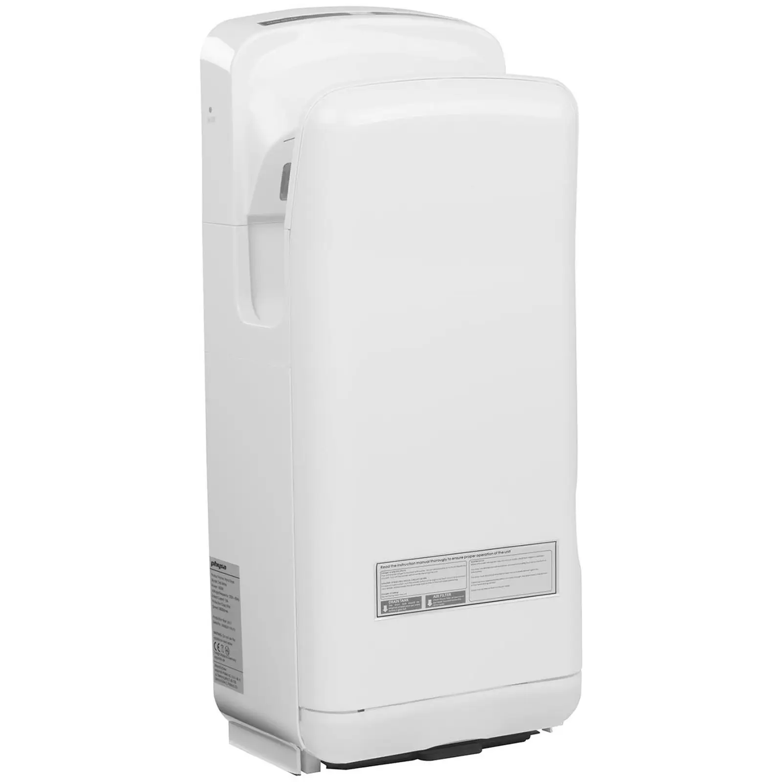 Secador de manos eléctrico - 1650 W - Blanco