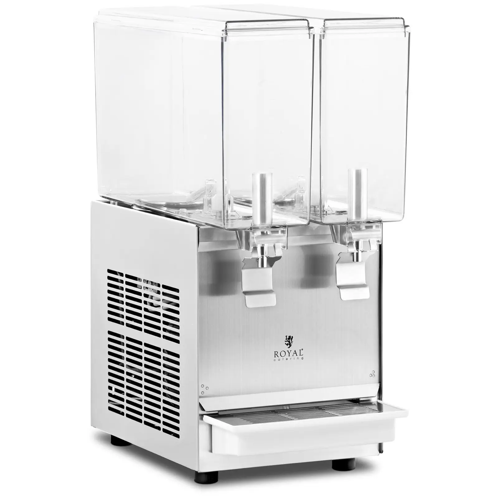 Dispensador de zumo - 2 x 10 L - Royal Catering - sistema de enfriamiento