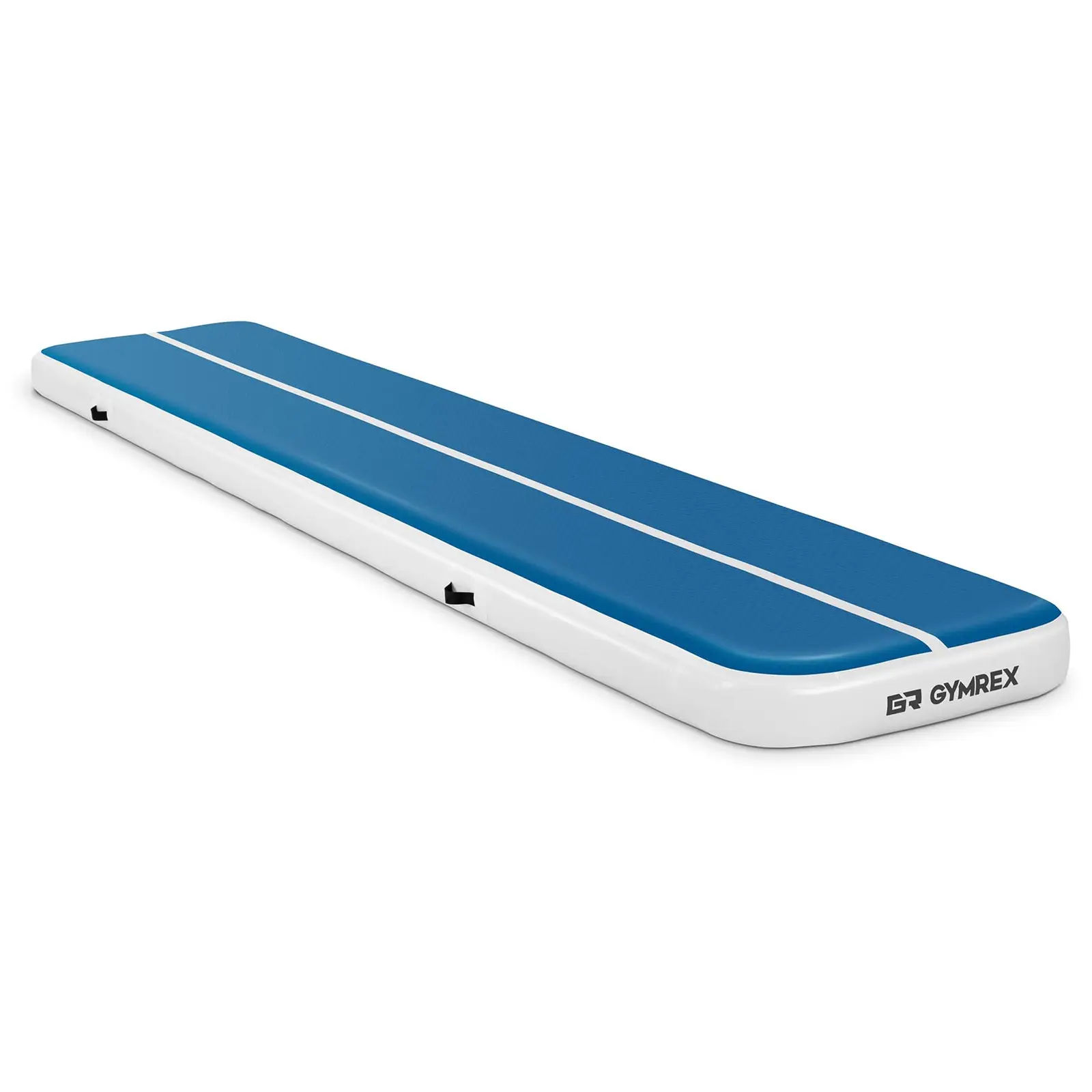 Colchoneta de gimnasia - 500 x 100 x 20 cm - 250 kg - azul/blanco