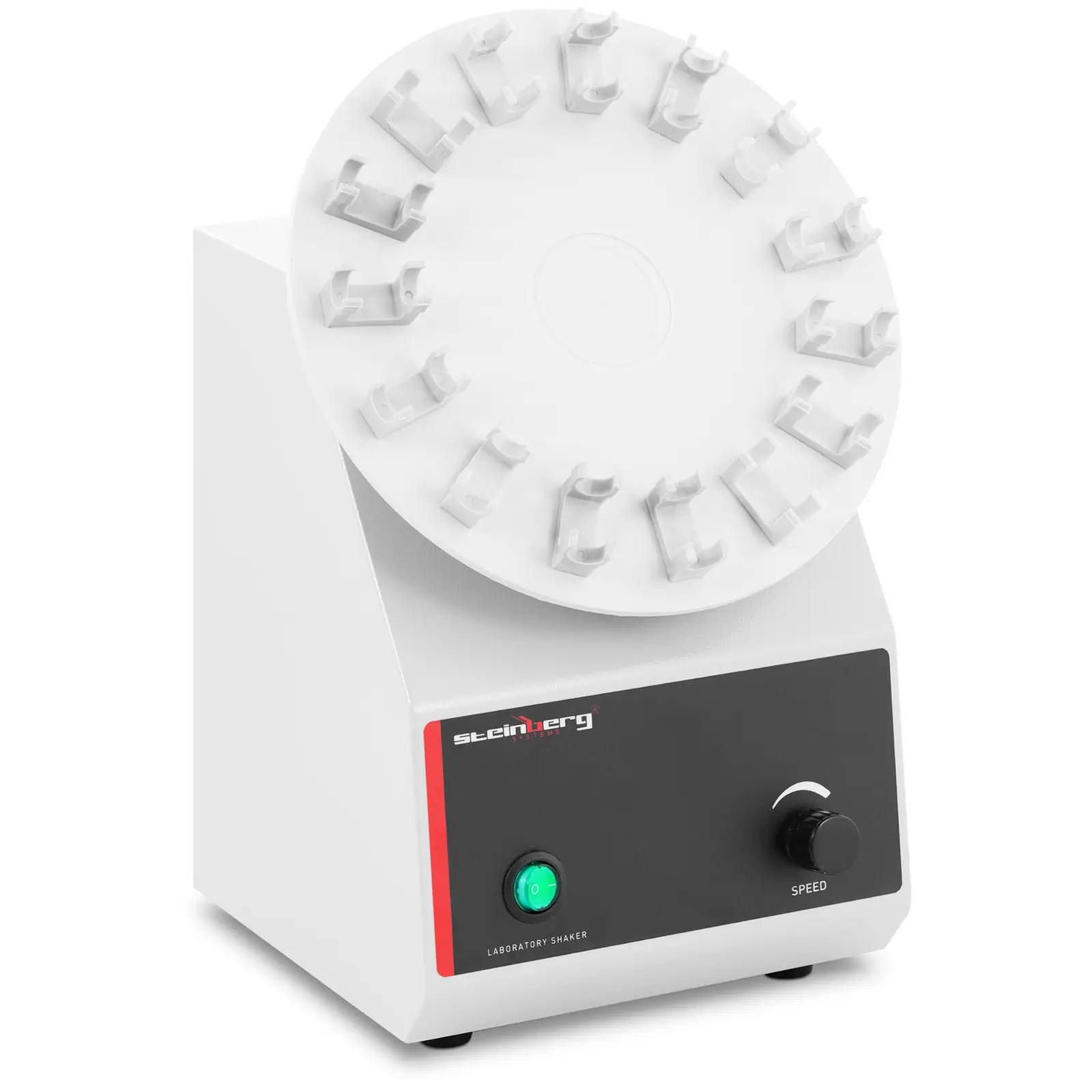 Mezclador rotatorio para laboratorio - 15 clips de resorte