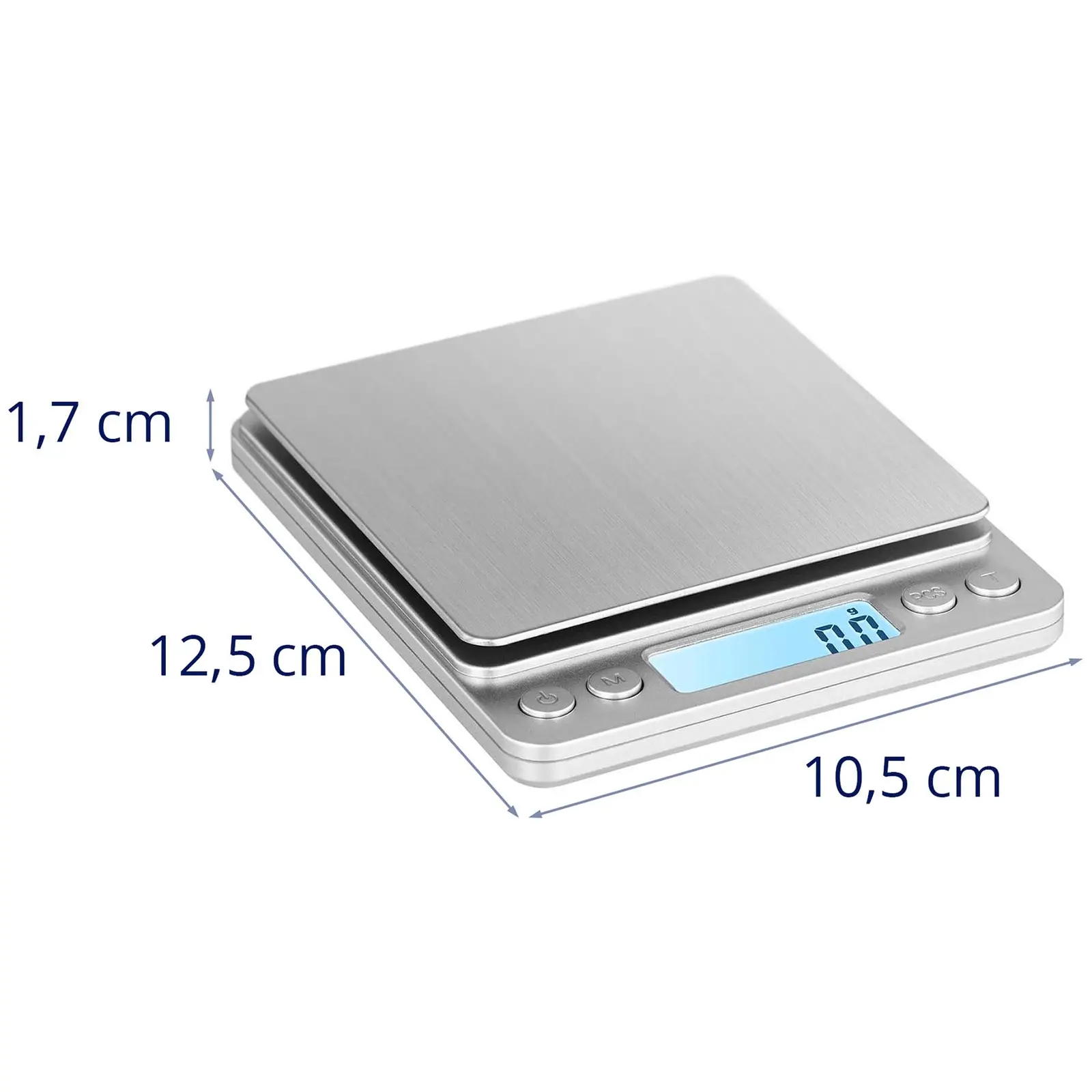 Balanza de mesa digital - 500 g / 0,01 g - 10 x 10 cm