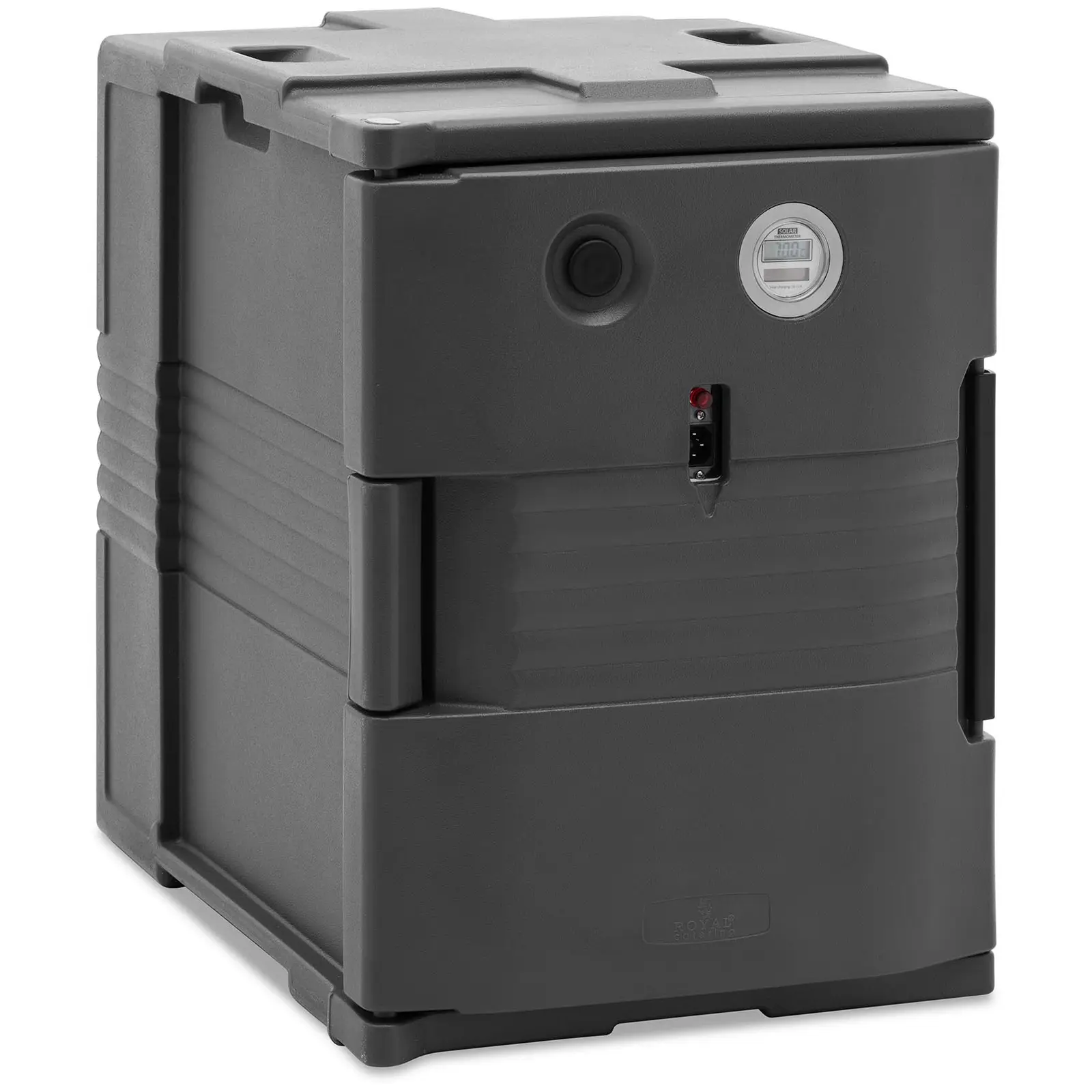 Thermobox calentado - 90 L - para contenedores GN 1/1 - cargador frontal - con indicador de temperatura