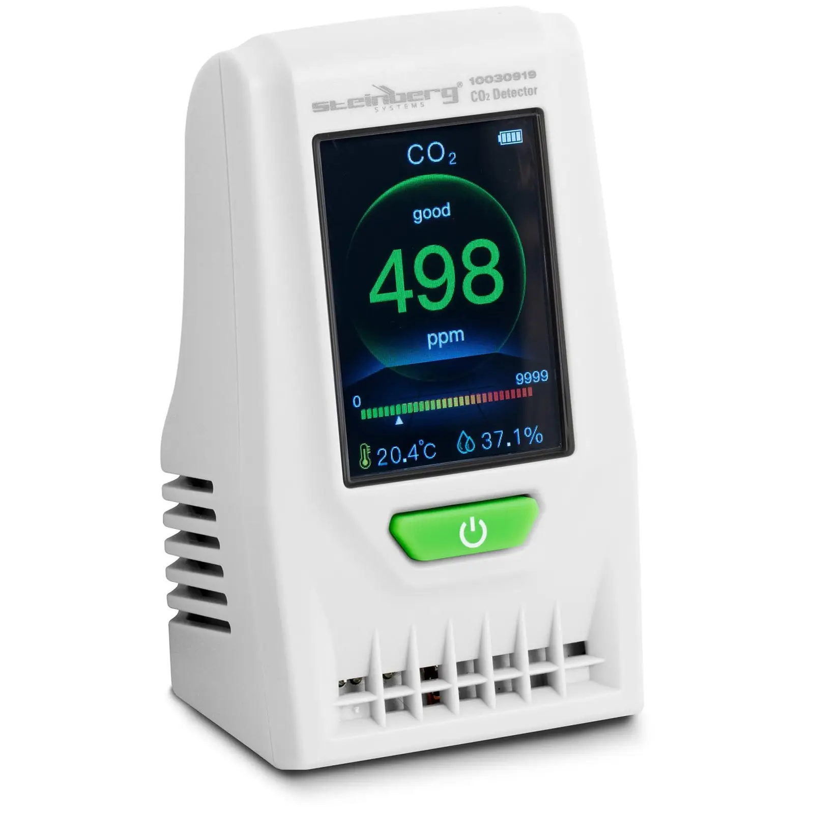Medidor de CO2 - con temperatura, humedad del aire, fecha y hora