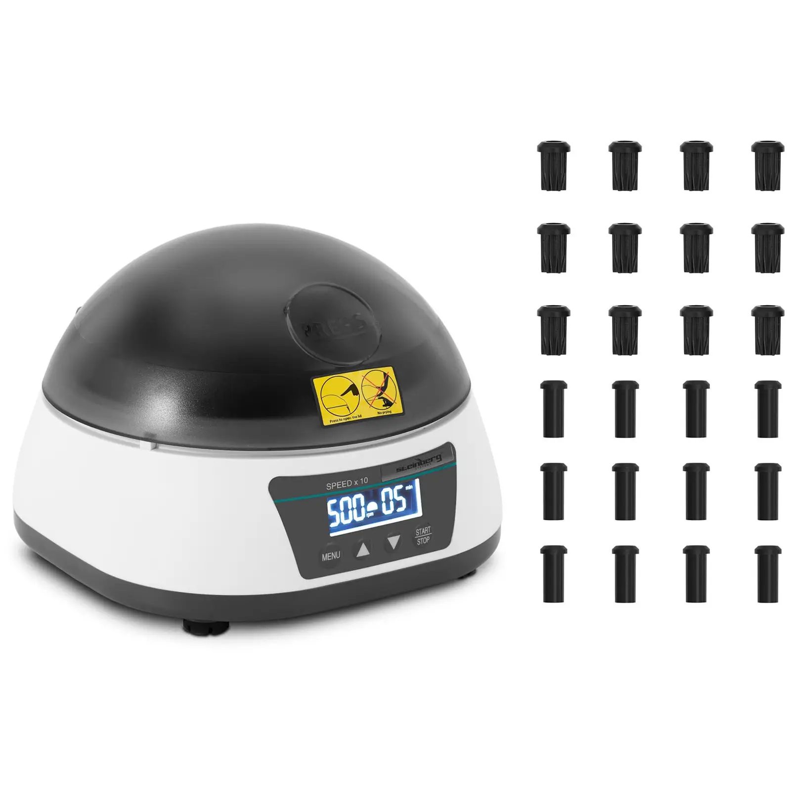Centrifugadora de sobremesa - rotor 2 en 1 -  rpm - para 12 tubos / 4 tiras PCR - RZB 1258 xg