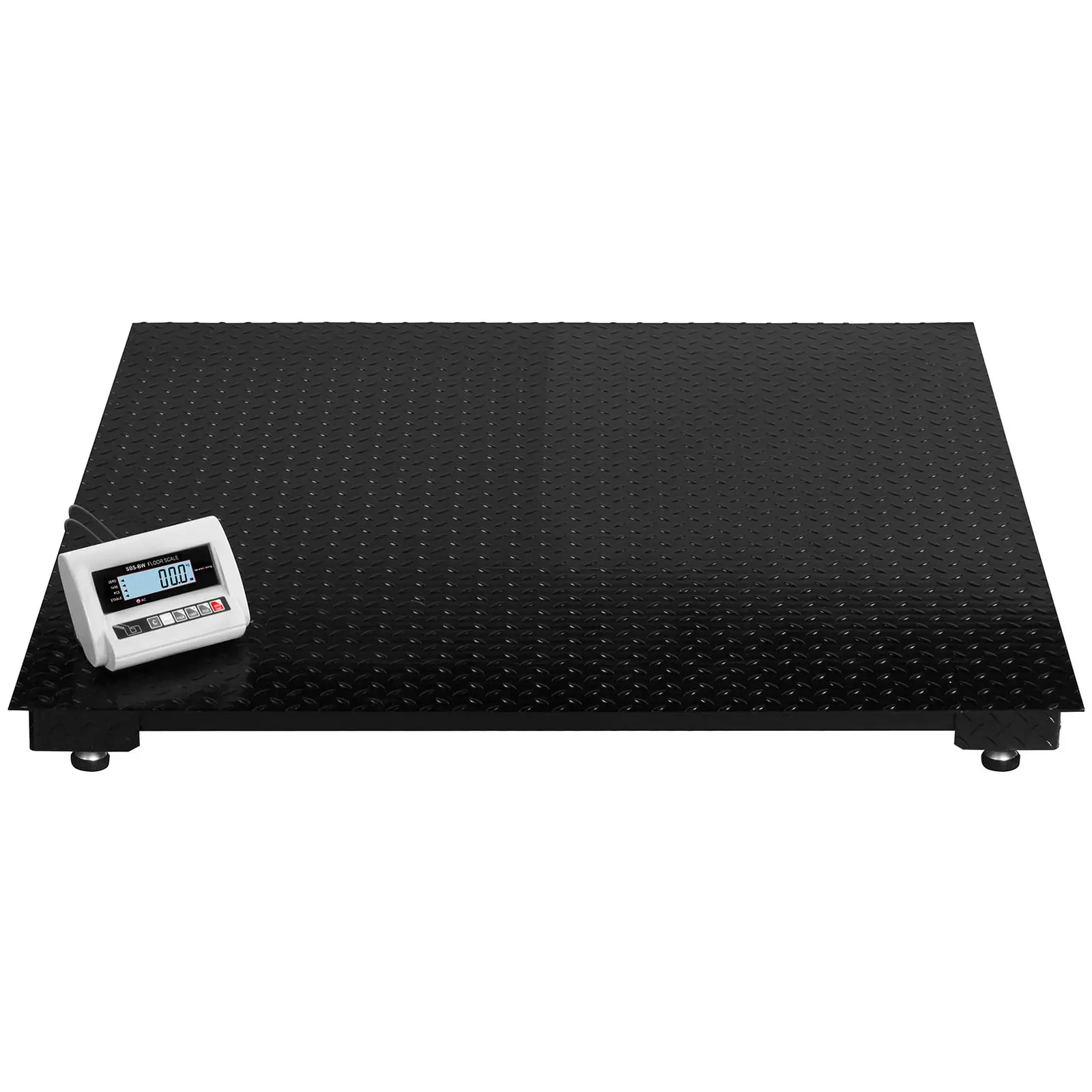 Báscula de suelo - 3 t / 1 kg - LCD
