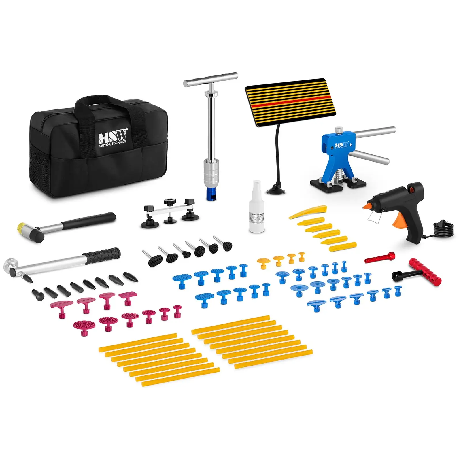 Kit de herramientas para reparar abolladuras - 90 piezas