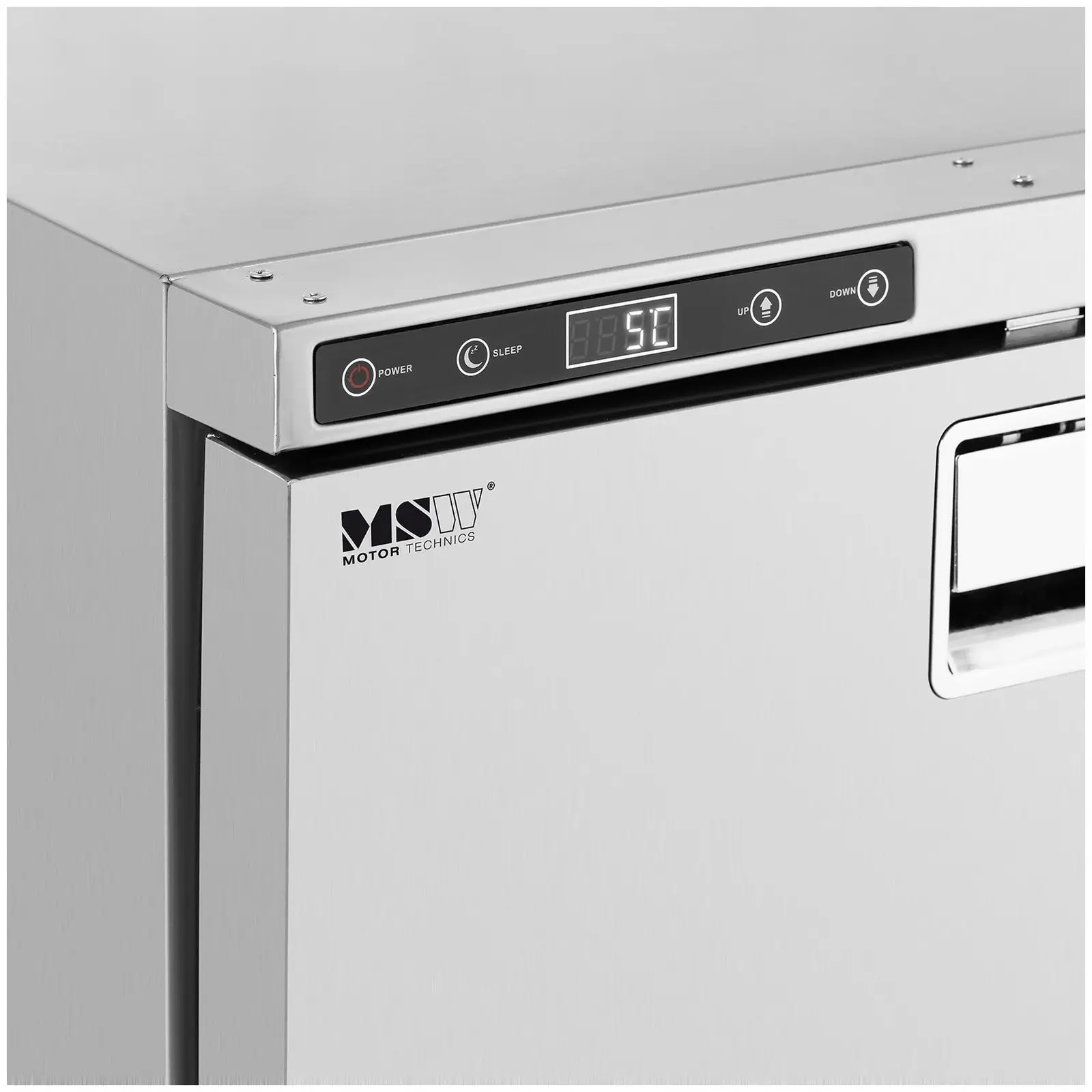 Refrigerador para automóvil  - 28 L - -12 - 10 °C - 12/24 V - acero inoxidable
