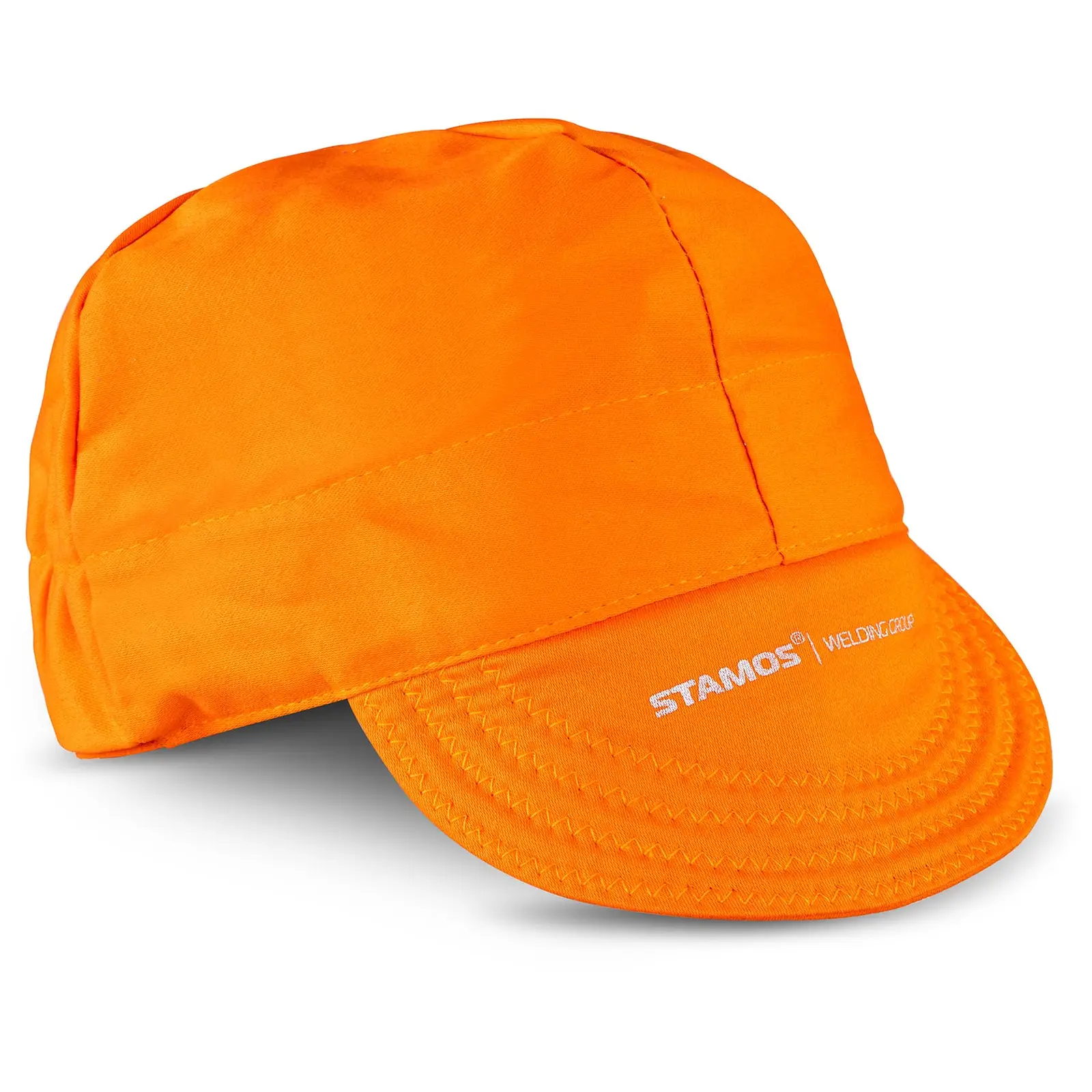Gorra de soldadura - circunferencia de 50 - 60 cm - naranja