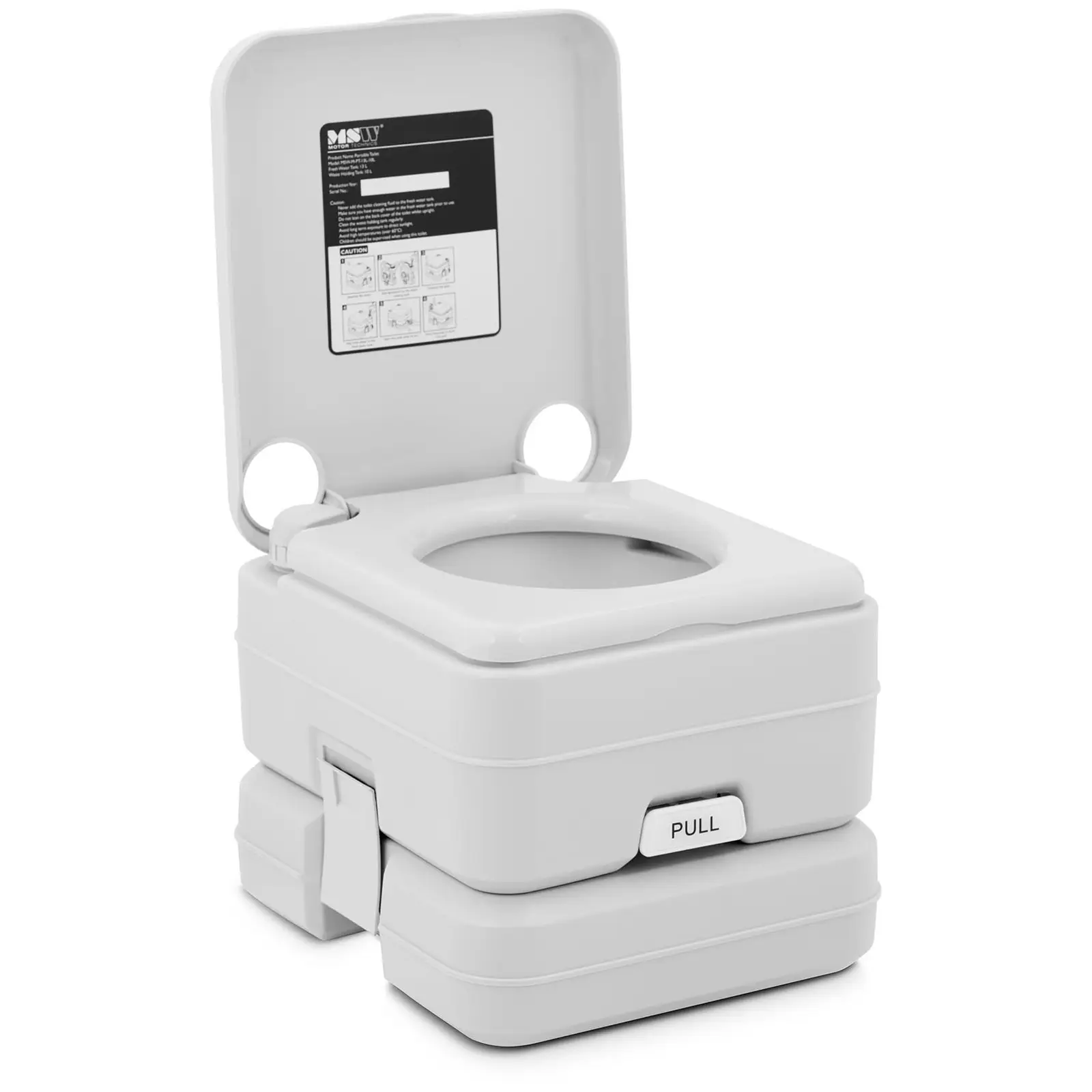 WC portátil - compacto - para camping, barcos y otros - respetuoso con el medio ambiente - sin electricidad