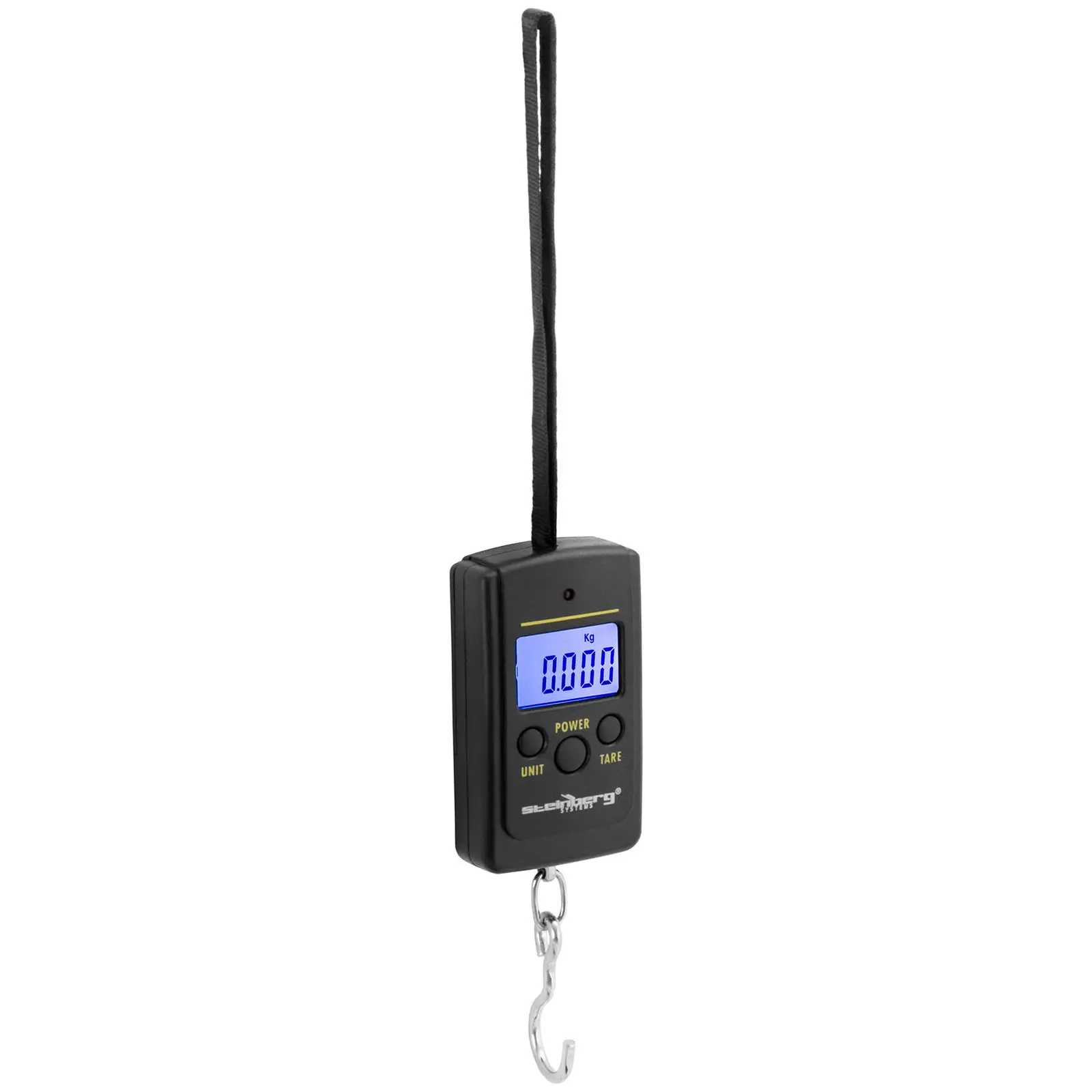 Dinamómetro digital - 40 kg / 10 g - correa de mano