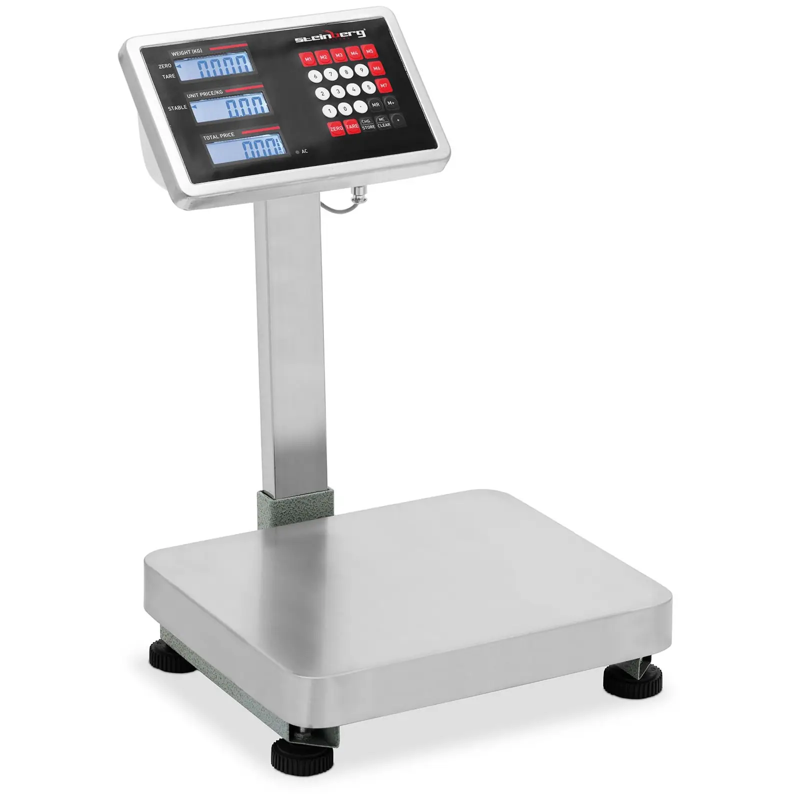 Balanza digital para control - 60 kg / 0,005 kg - 290 x 340 x 92 mm - kg - LCD
