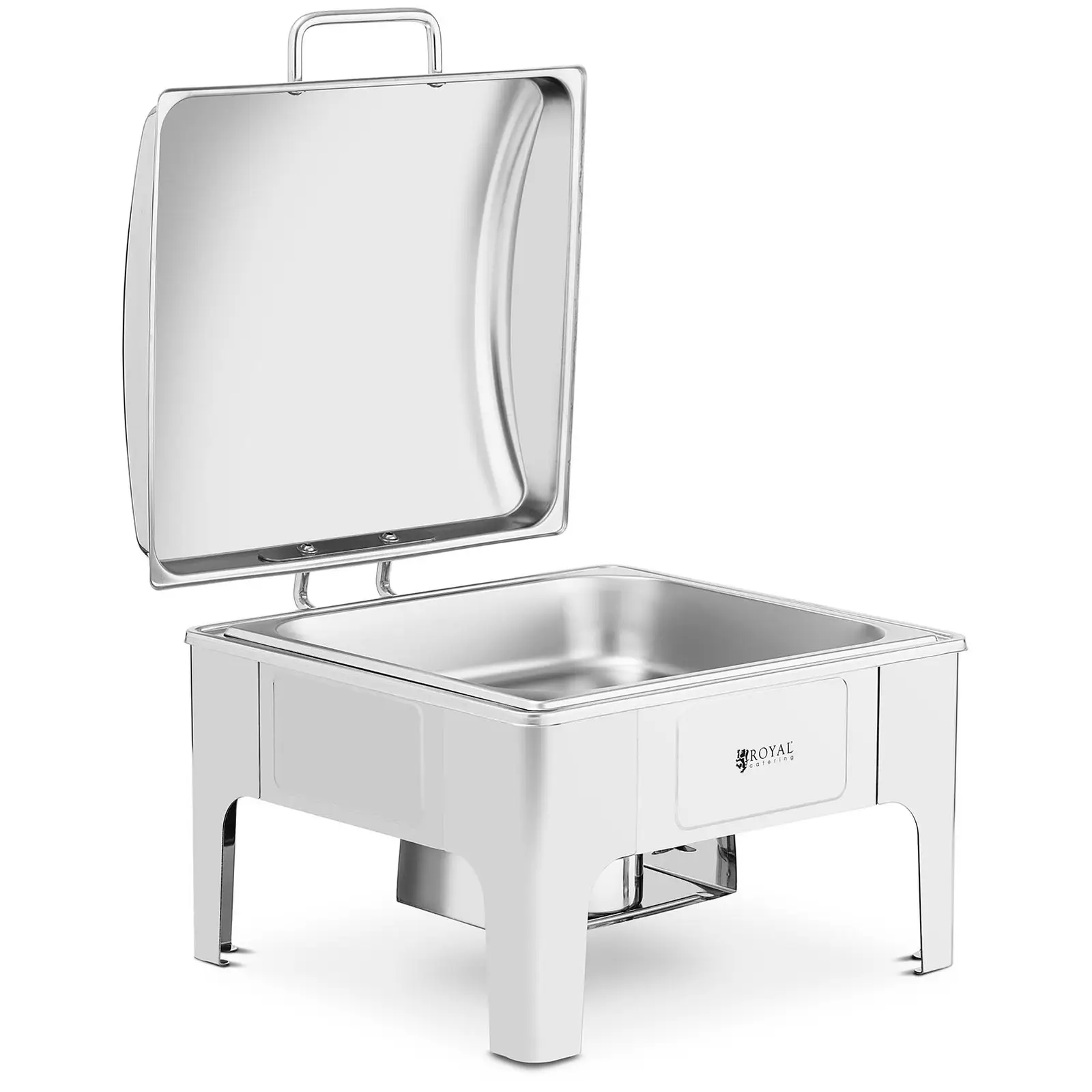 Chafing Dish - GN 2/3 - Royal Catering - 5,3 L - 1 contenedor de combustible - semicilíndrico