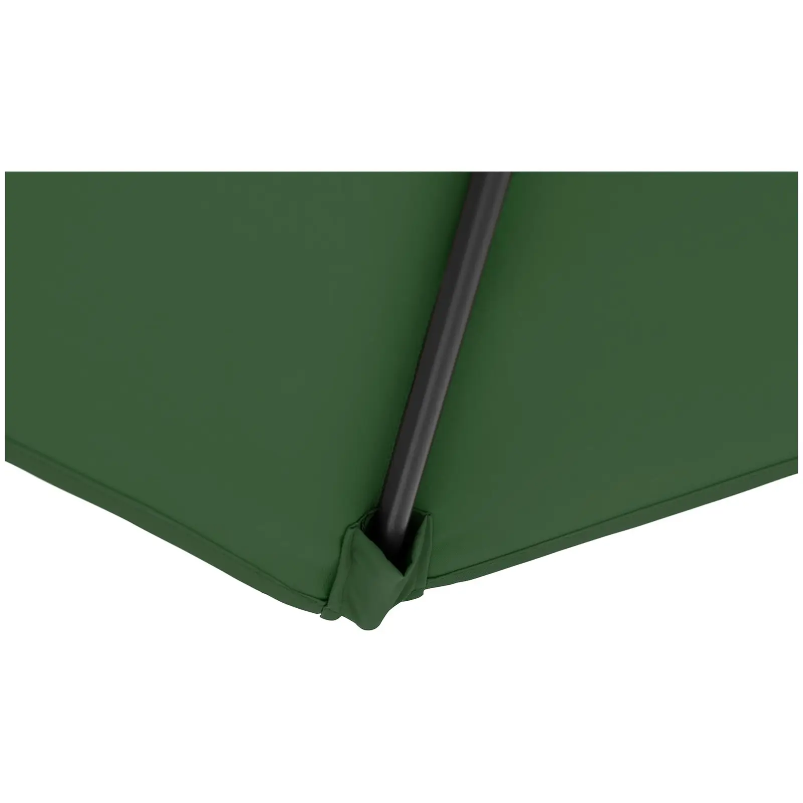Sombrilla grande - verde - hexagonal - Ø 300 cm - inclinable