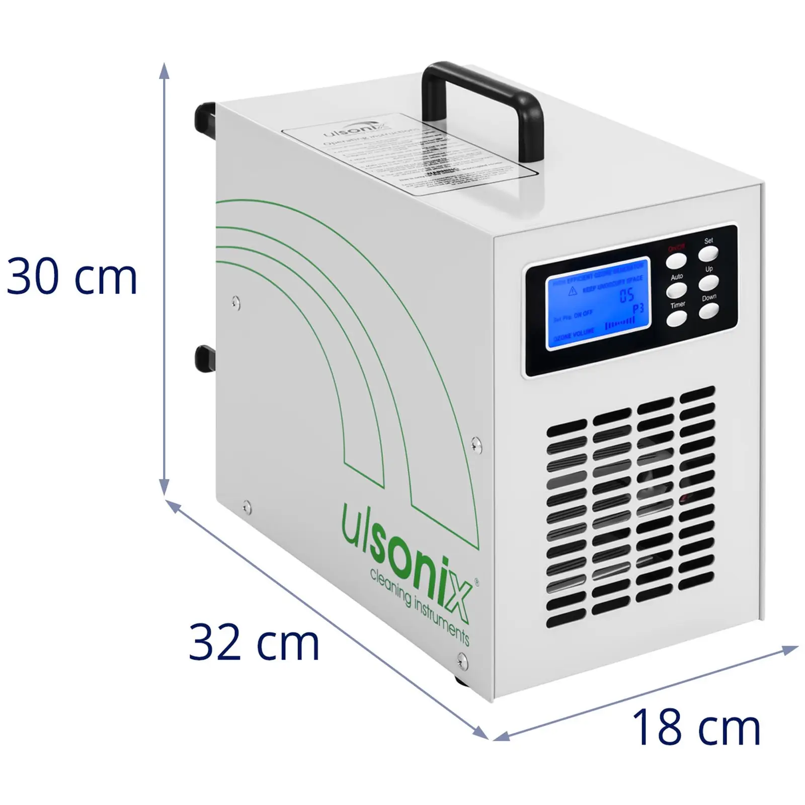 Generador de ozono - 15.000 mg/h - 160 W - digital