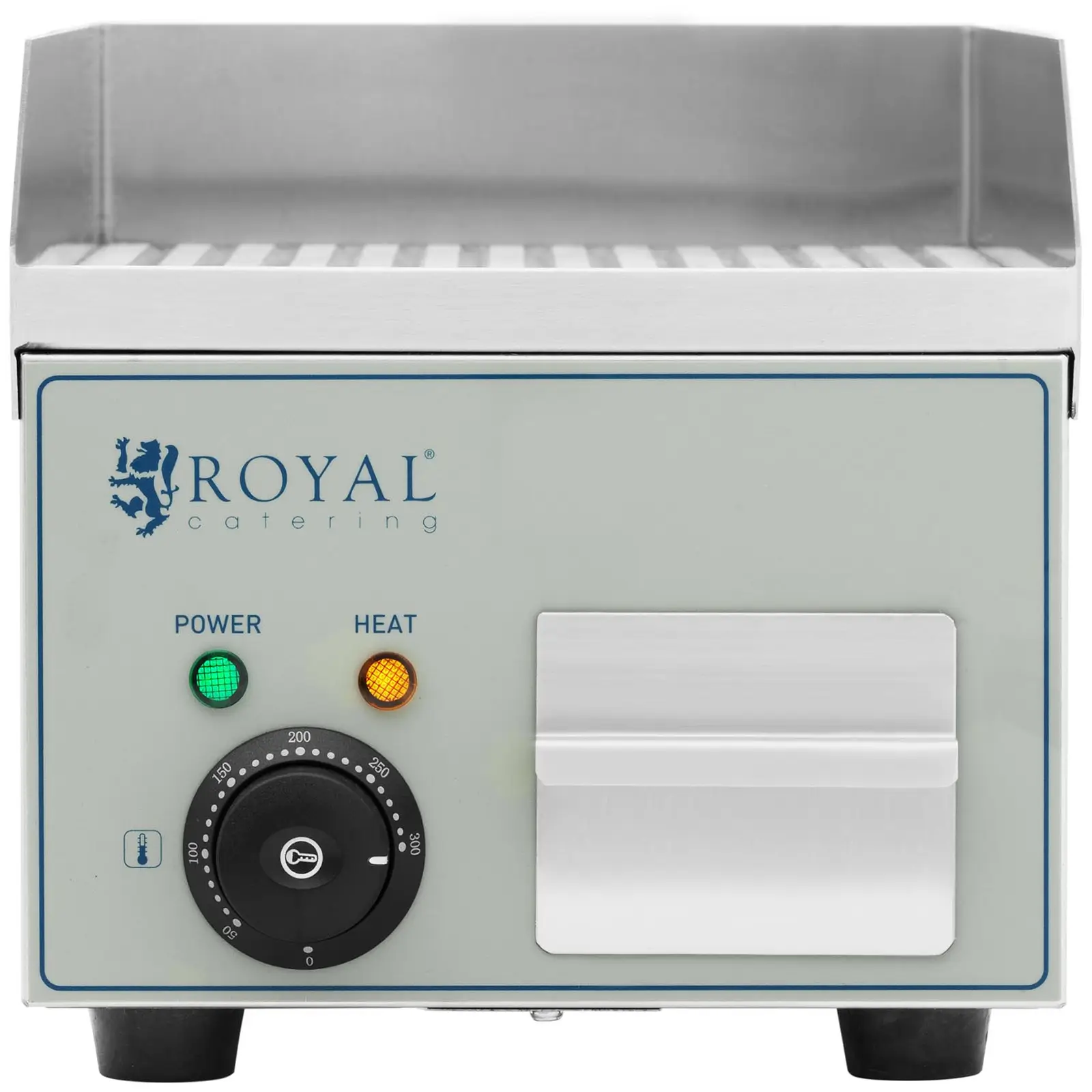 Plancha eléctrica fry-top - 360 x 250 mm - Royal Catering - 2,000 W