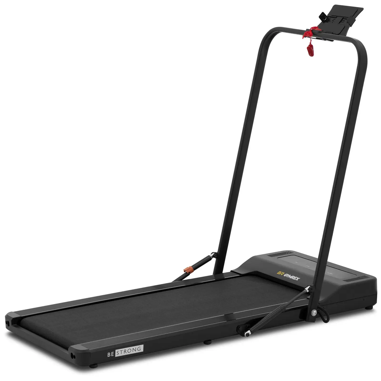 Cinta de correr - plegable - 735 W - 1 - 8 km/h - 120 kg - cinta de correr de escritorio - soporte para iPad