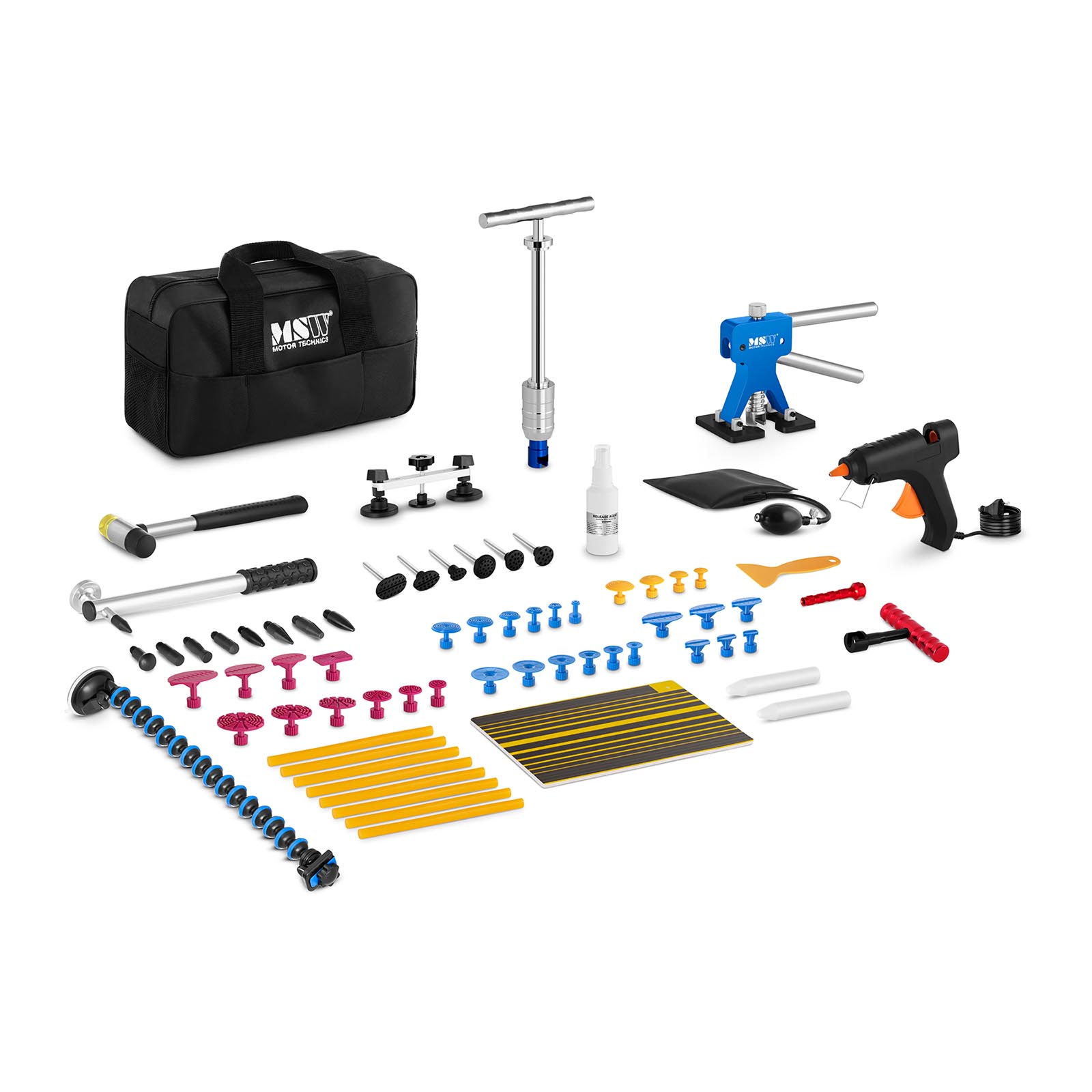 Kit de herramientas para reparar abolladuras - 70 piezas