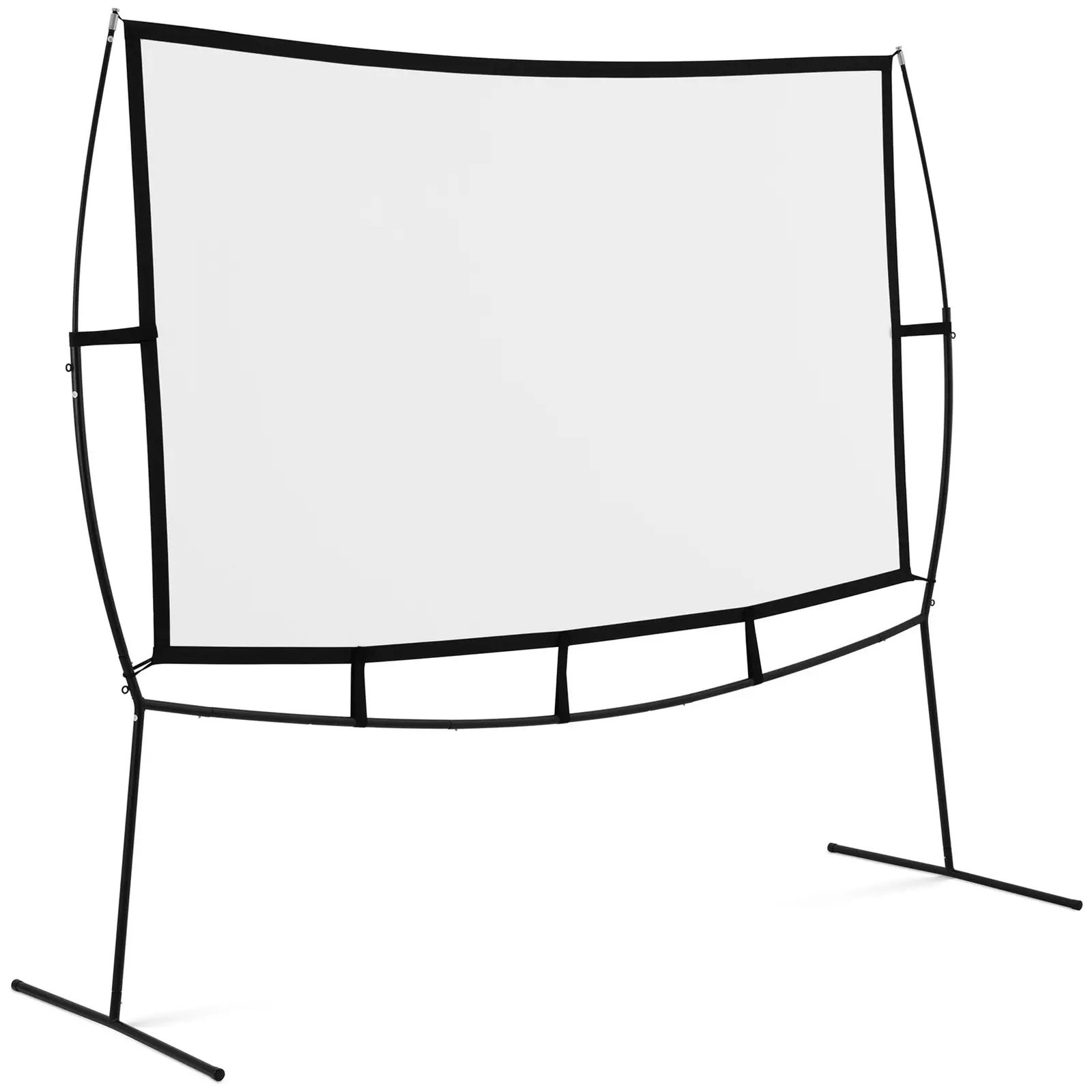 Pantalla de proyección - 221,4 x 124,5 cm - 16:9 - 100" - marco de aluminio